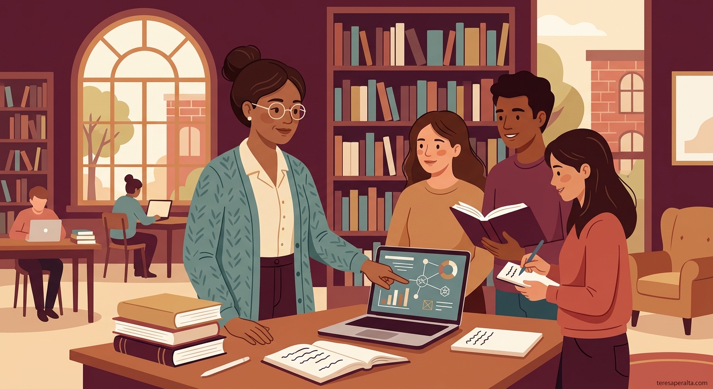 Los planes de estudio de bibliotecología aún ignoran la IA